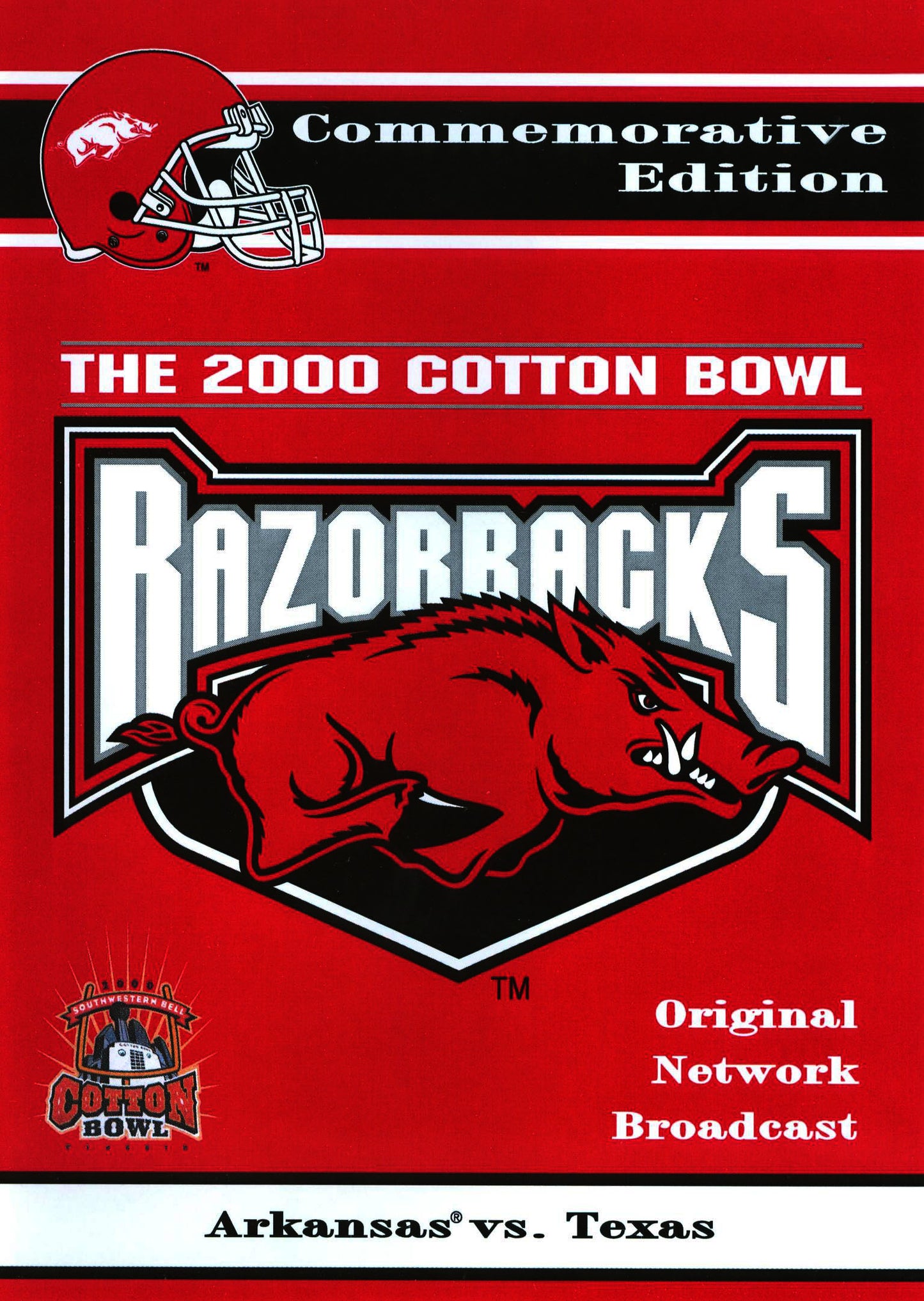 Arkansas: 2000 Cotton Bowl National Championship Game cover art