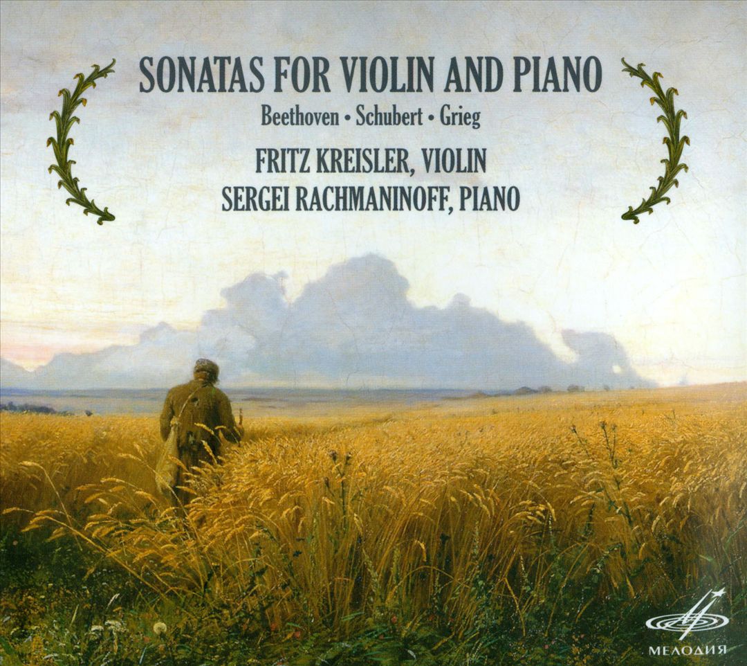 Beethoven, Schubert, Grieg: Sonatas for Violin & Piano cover art