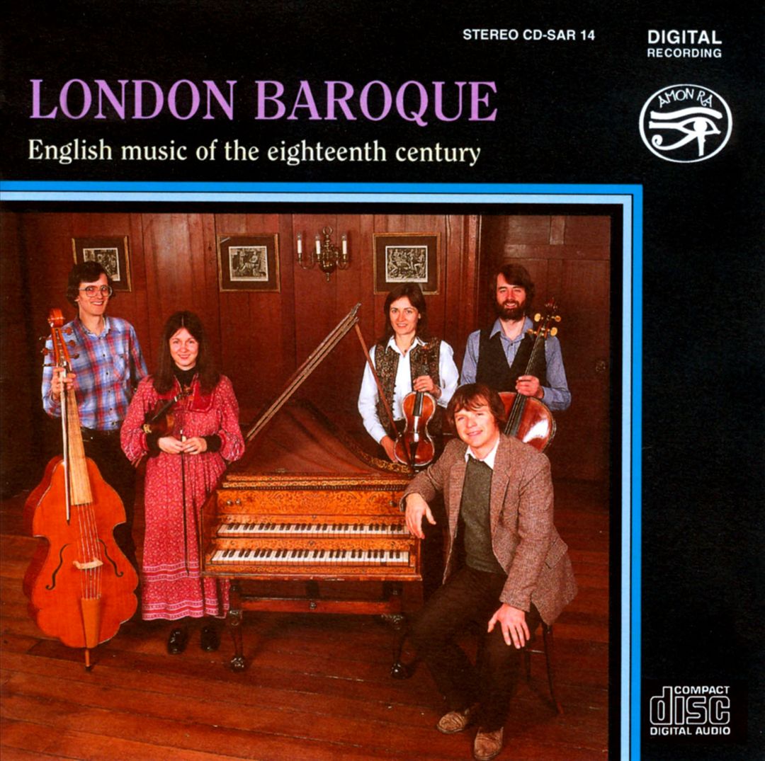 English Music of the Eighteenth Century cover art