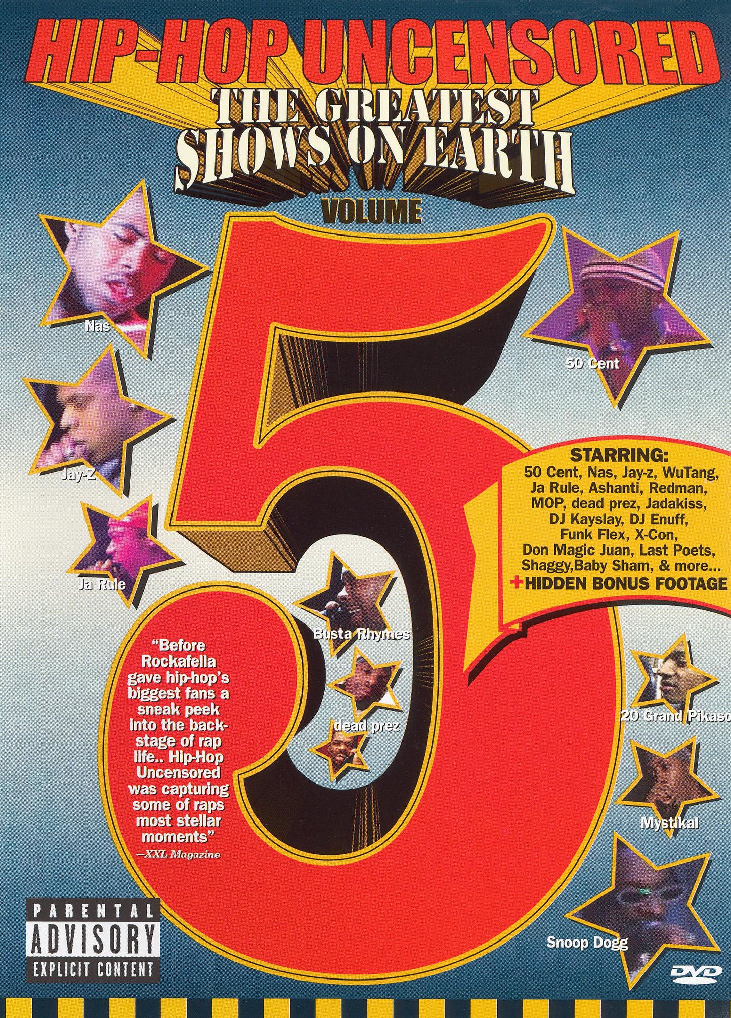 Hip Hop Uncensored, Vol. 5: Greatest Show on Earth cover art