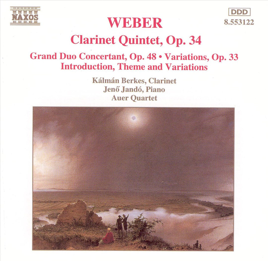 Weber: Clarinet Works cover art