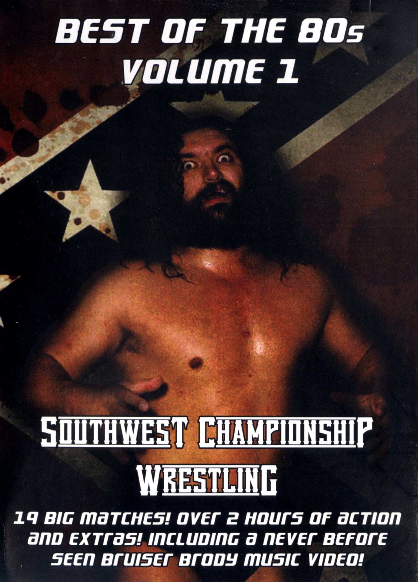 Southwest Championship Wrestling: Best of the '80s, Vol. 1 cover art