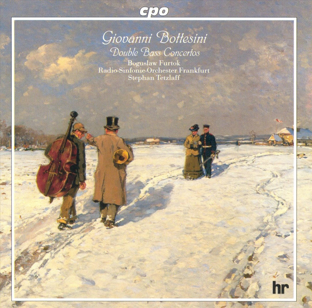 Giovanni Bottesini: Double Bass Concerto cover art