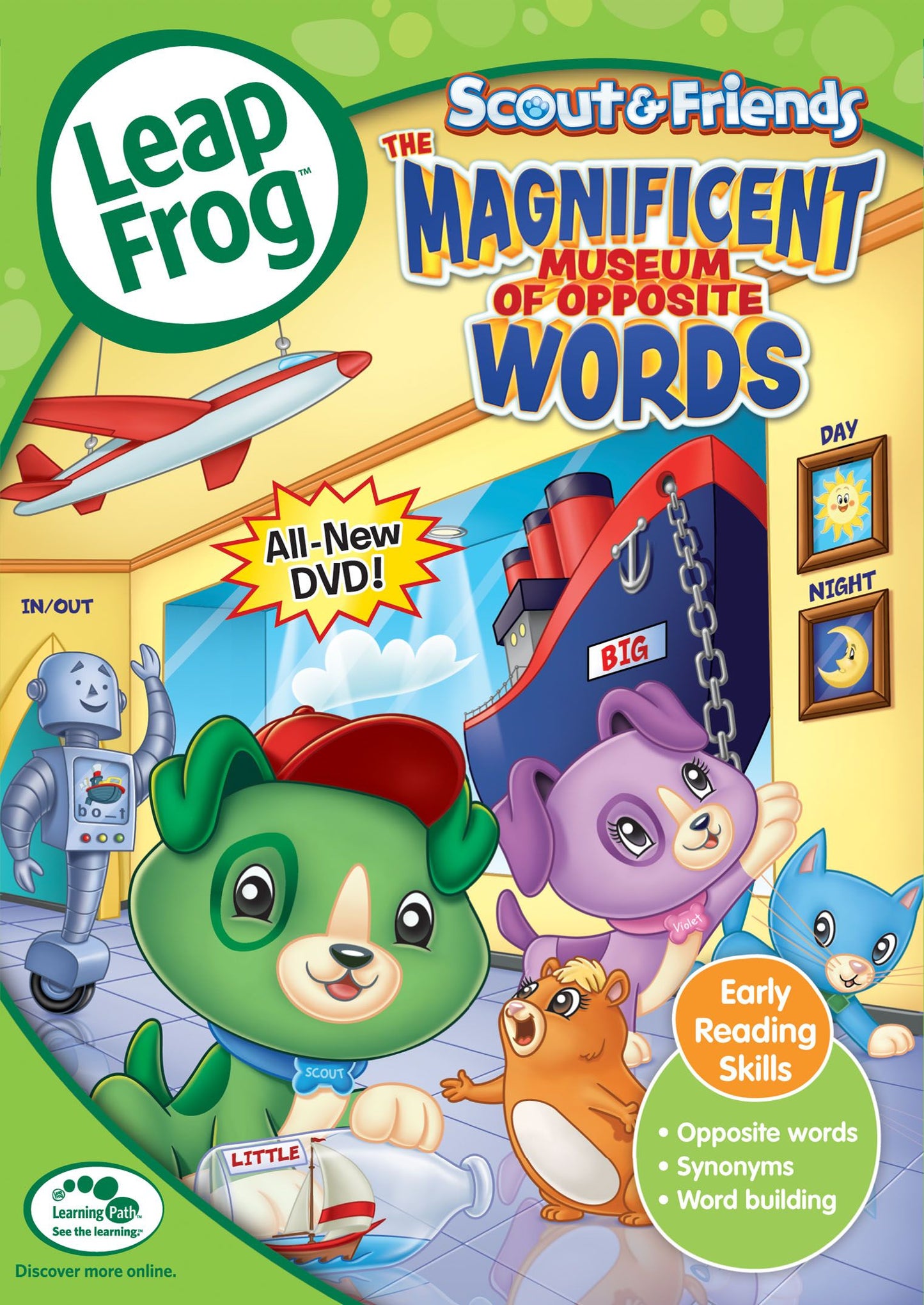 LeapFrog: Scout & Friends - The Magnificent Museum of Opposite Words cover art