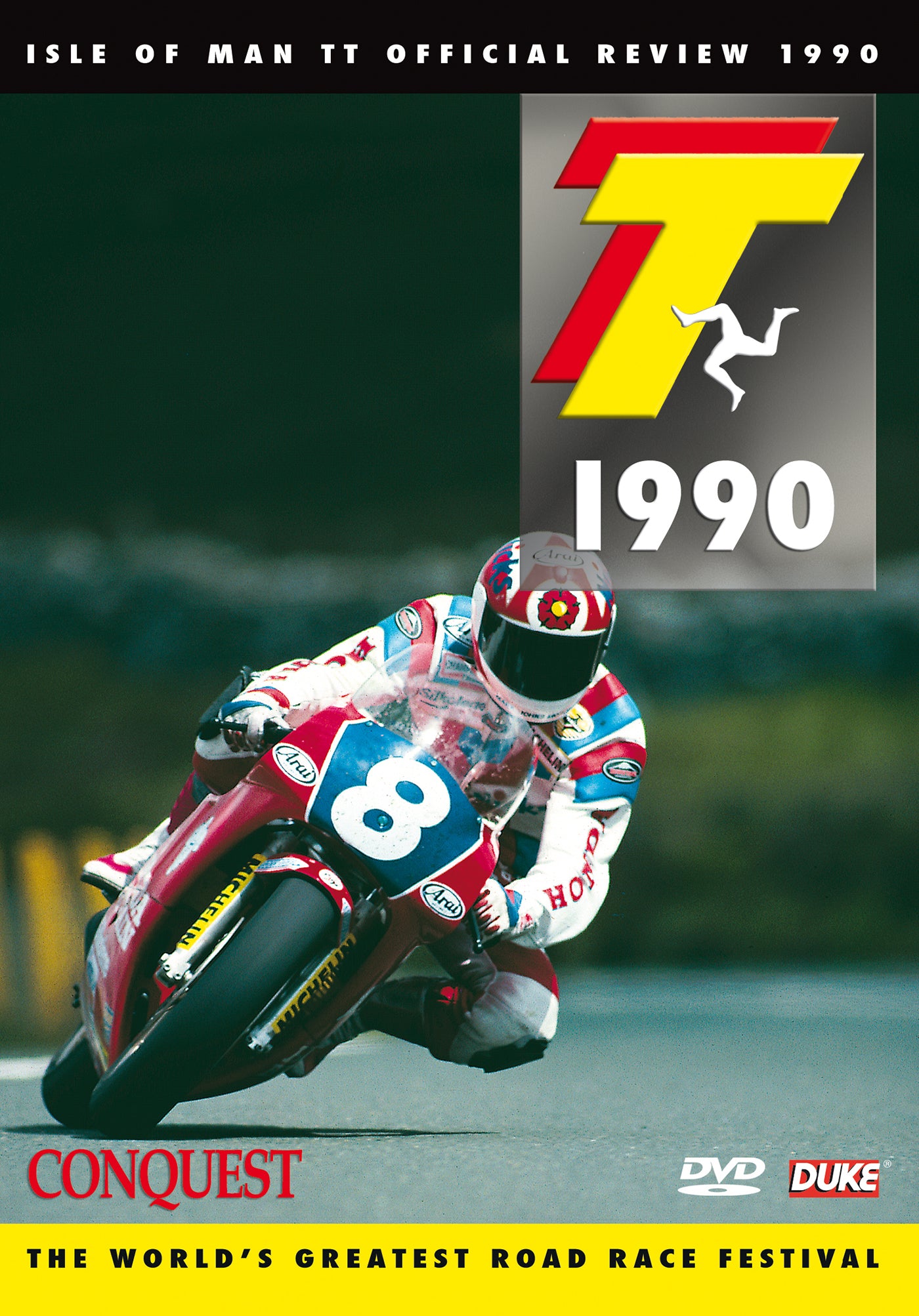Isle of Man TT 1990 Official Review cover art