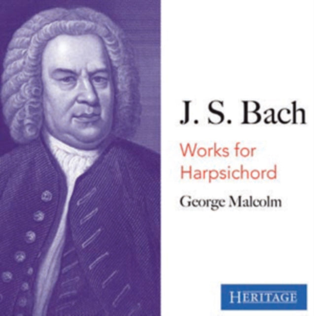 J.S. Bach: Works for Harpsichord cover art