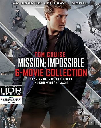 Mission: Impossible - 6 Movie Collection cover art