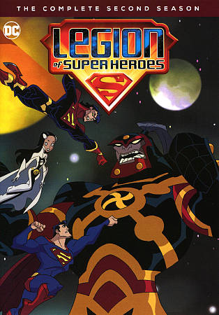 Legion of Super Heroes: The Complete Second Season cover art