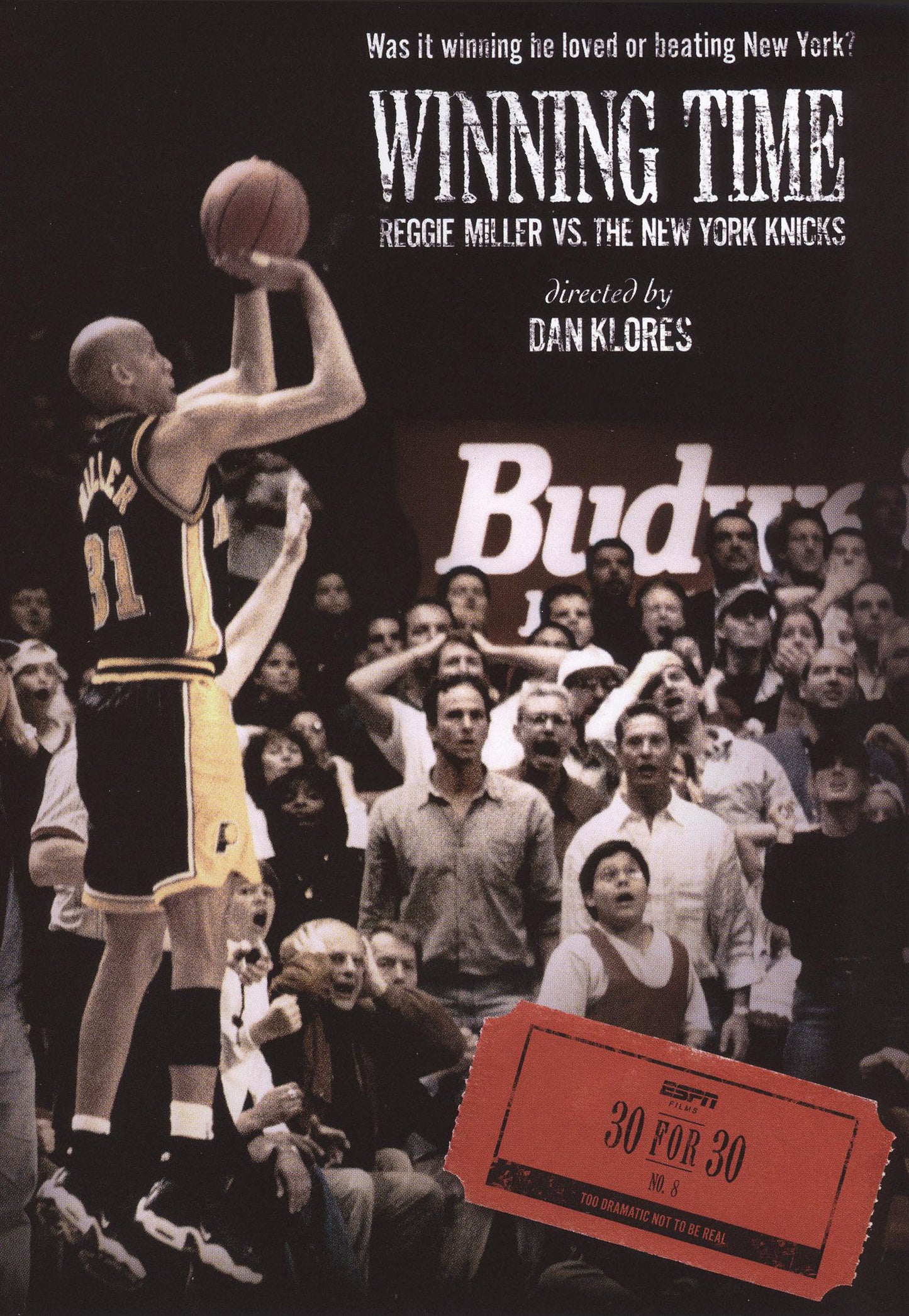 ESPN Films 30 for 30: Winning Time - Reggie Miller vs. the New York Knicks cover art