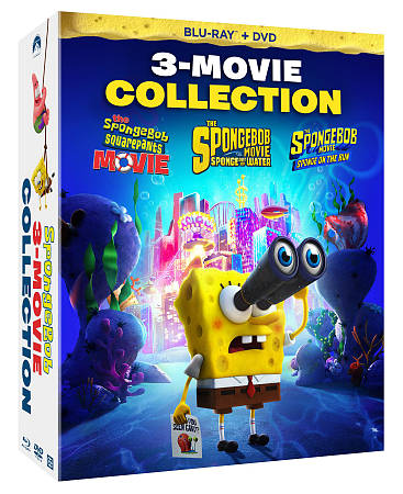SpongeBob 3-Movie Collection cover art