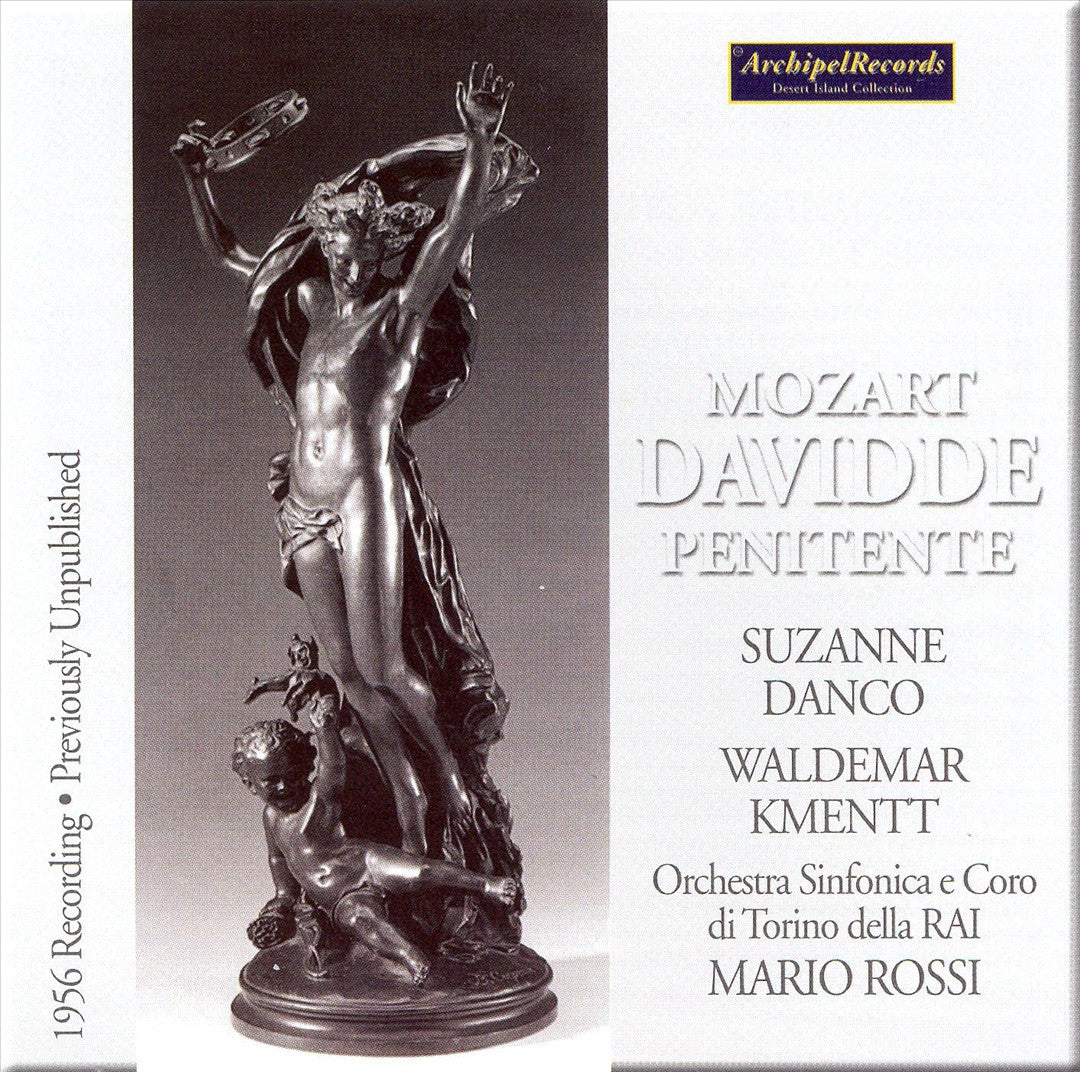 Mozart: Davidde Penitente cover art