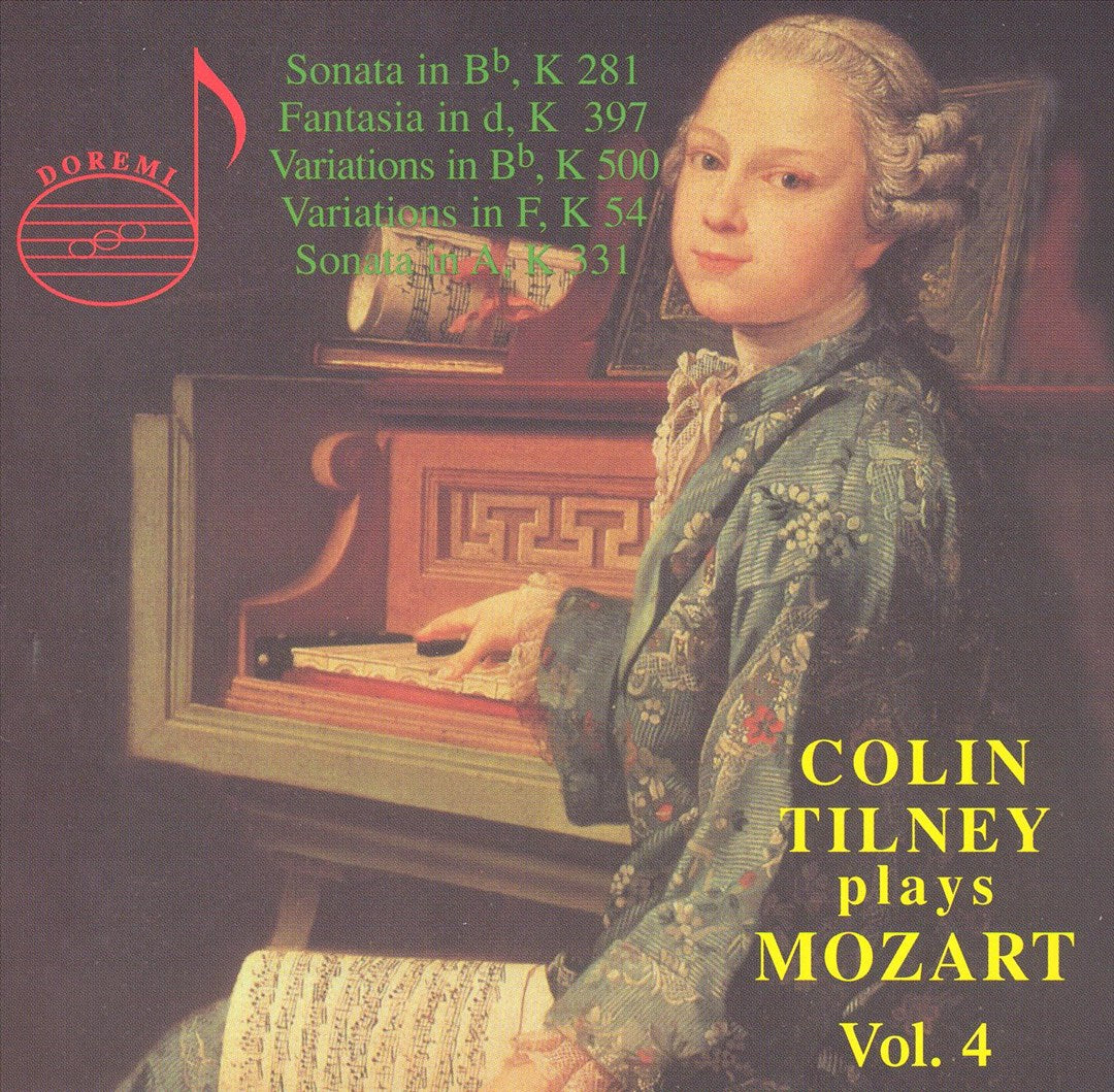 Colin Tilney Plays Mozart, Vol. 4 cover art