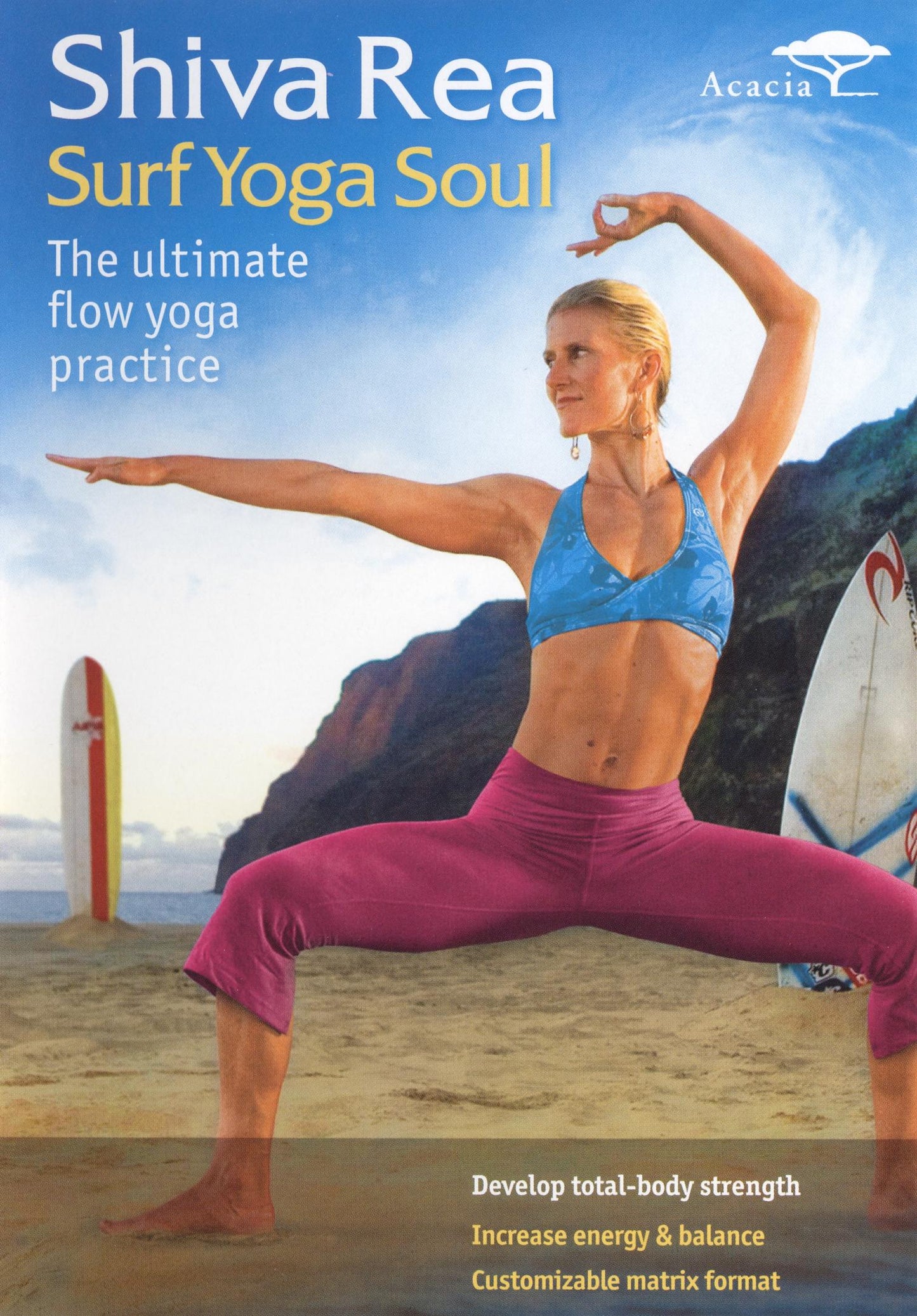 Shiva Rea: Surf Yoga Soul cover art