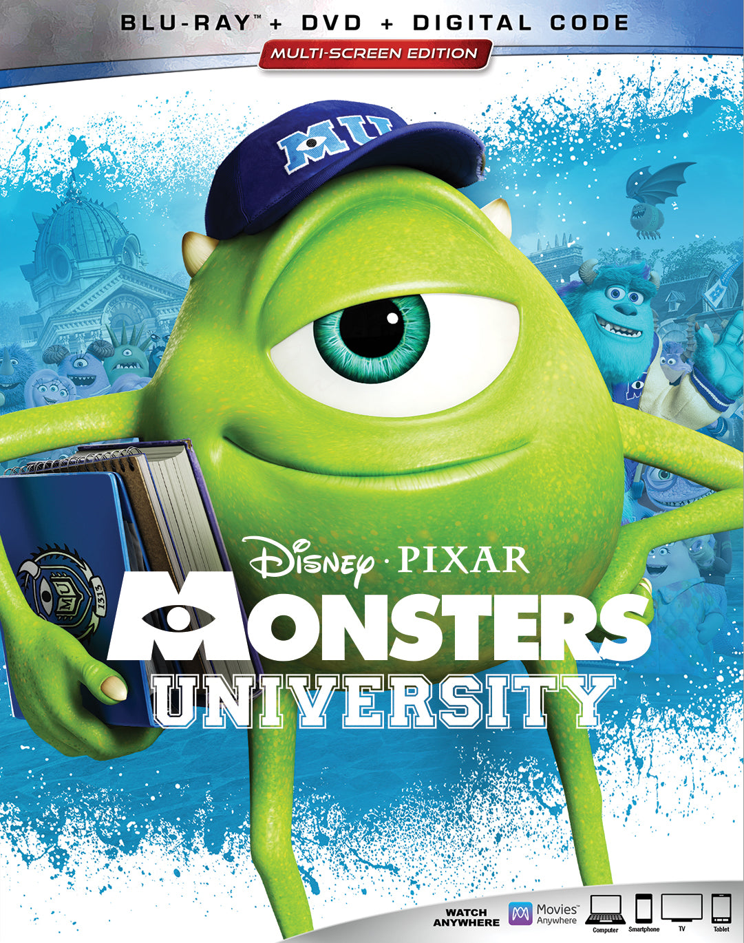 Monsters University [Includes Digital Copy] [Blu-ray/DVD] – MovieMars