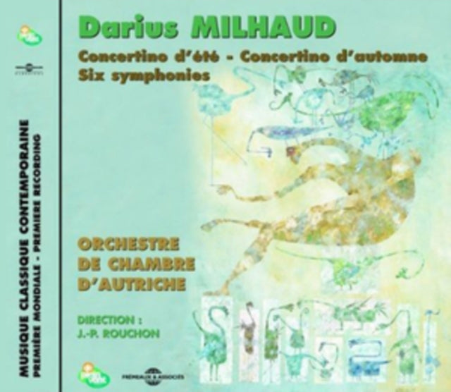 DARIUS MILHAUD CONCERTINO DT CONCERTINO cover art