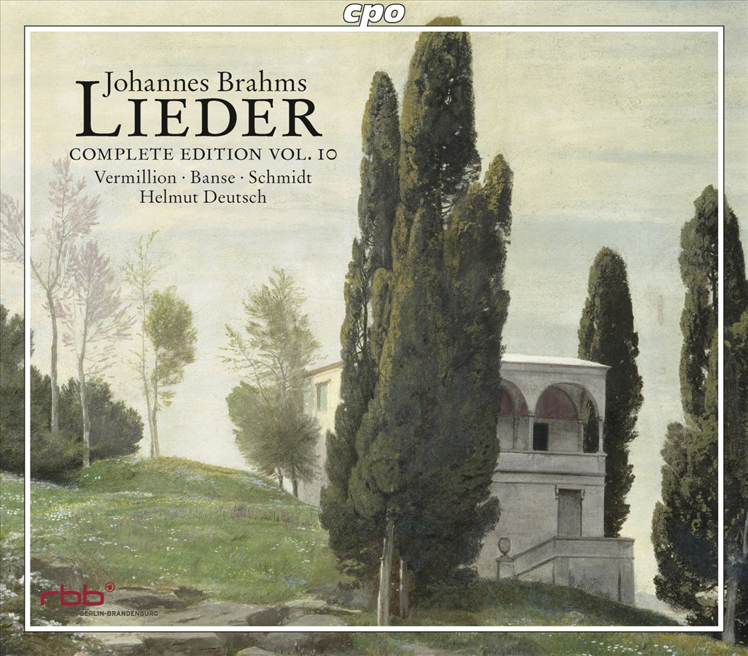 Johannes Brahms: Lieder - Complete Edition, Vol. 10 cover art