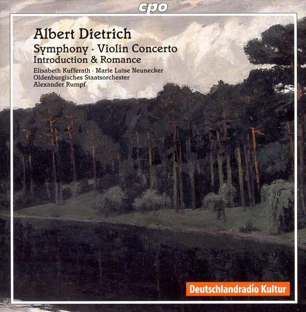 Albert Dietrich: Symphony; Violin Concerto cover art