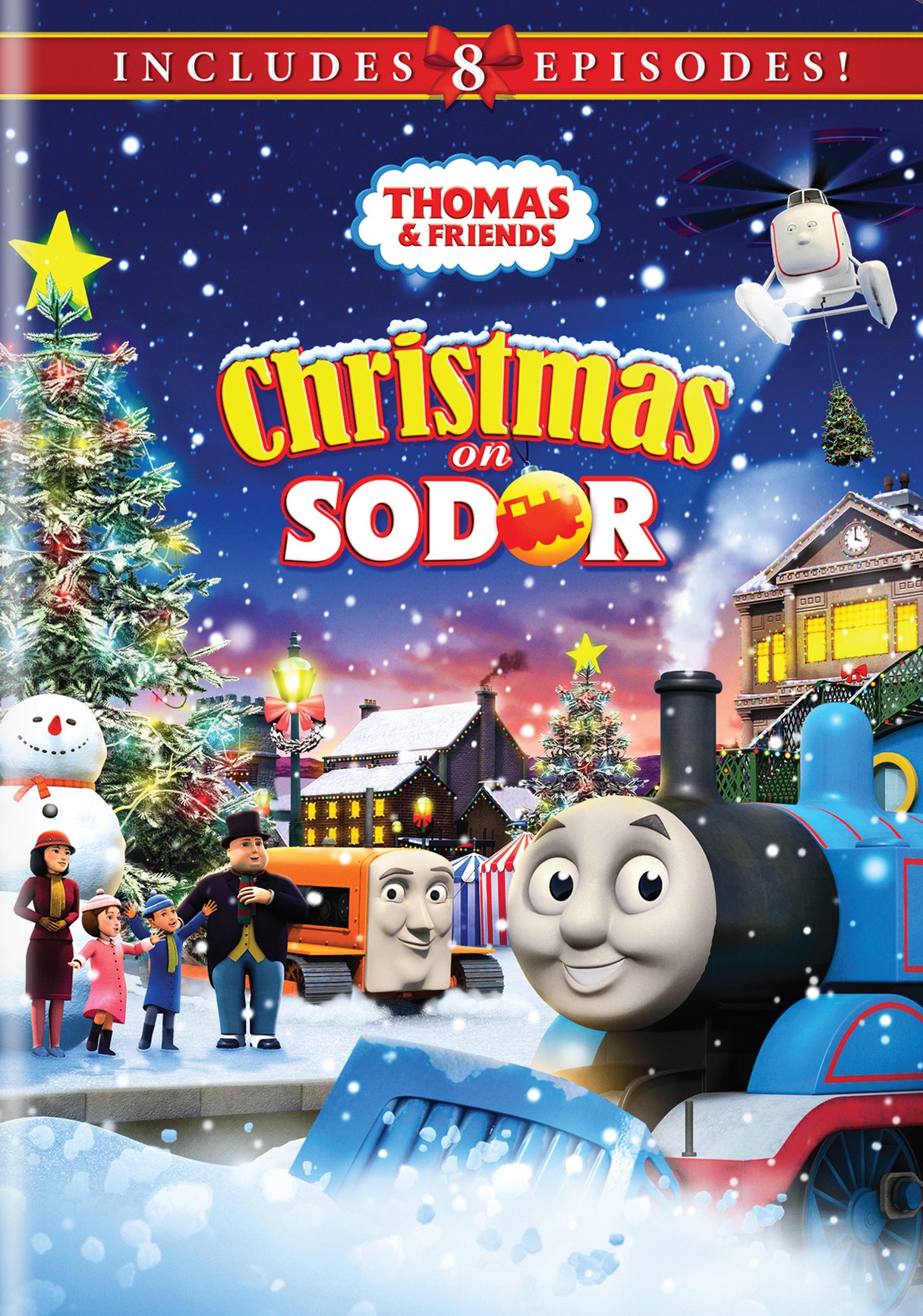 Thomas & Friends: Christmas on Sodor cover art