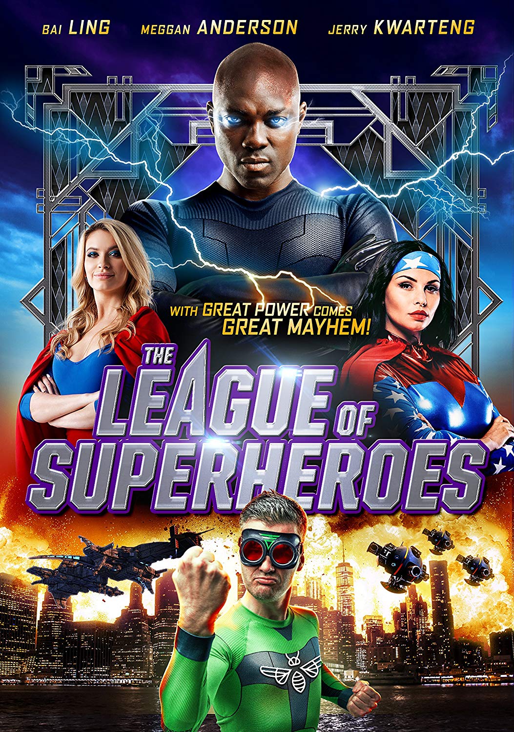 League of Superheroes cover art