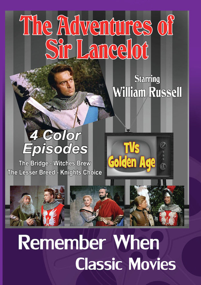 TVs Golden Age: The Adventures of Sir Lancelot - 4 Color Episodes cover art