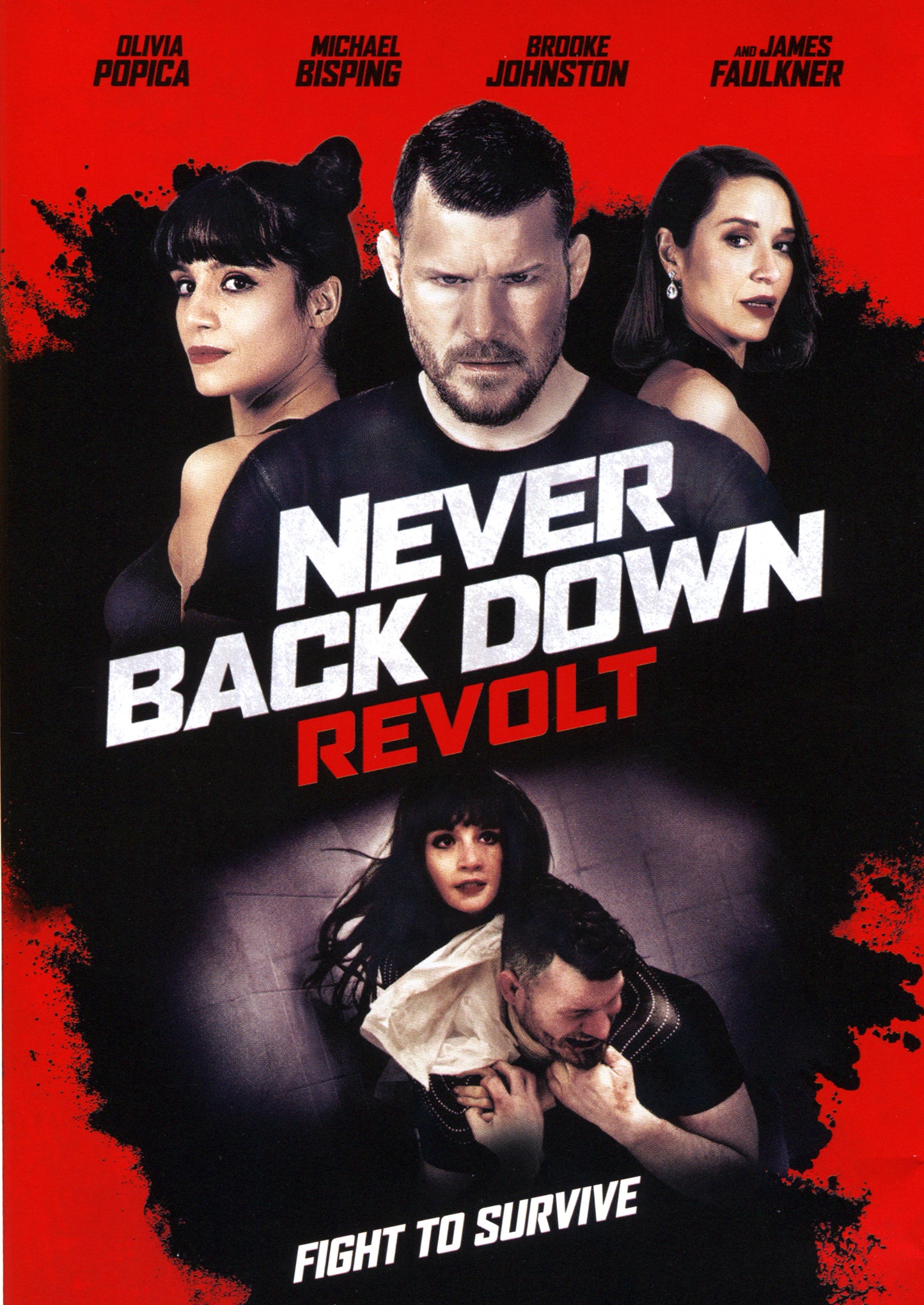 NEVER BACK DOWN REVOLT cover art