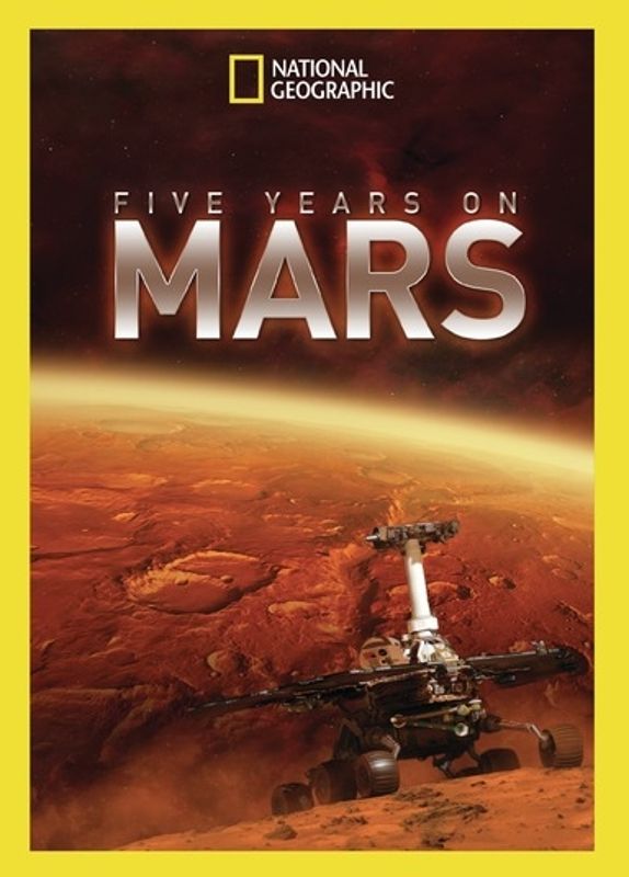 National Geographic: Five Years on Mars cover art