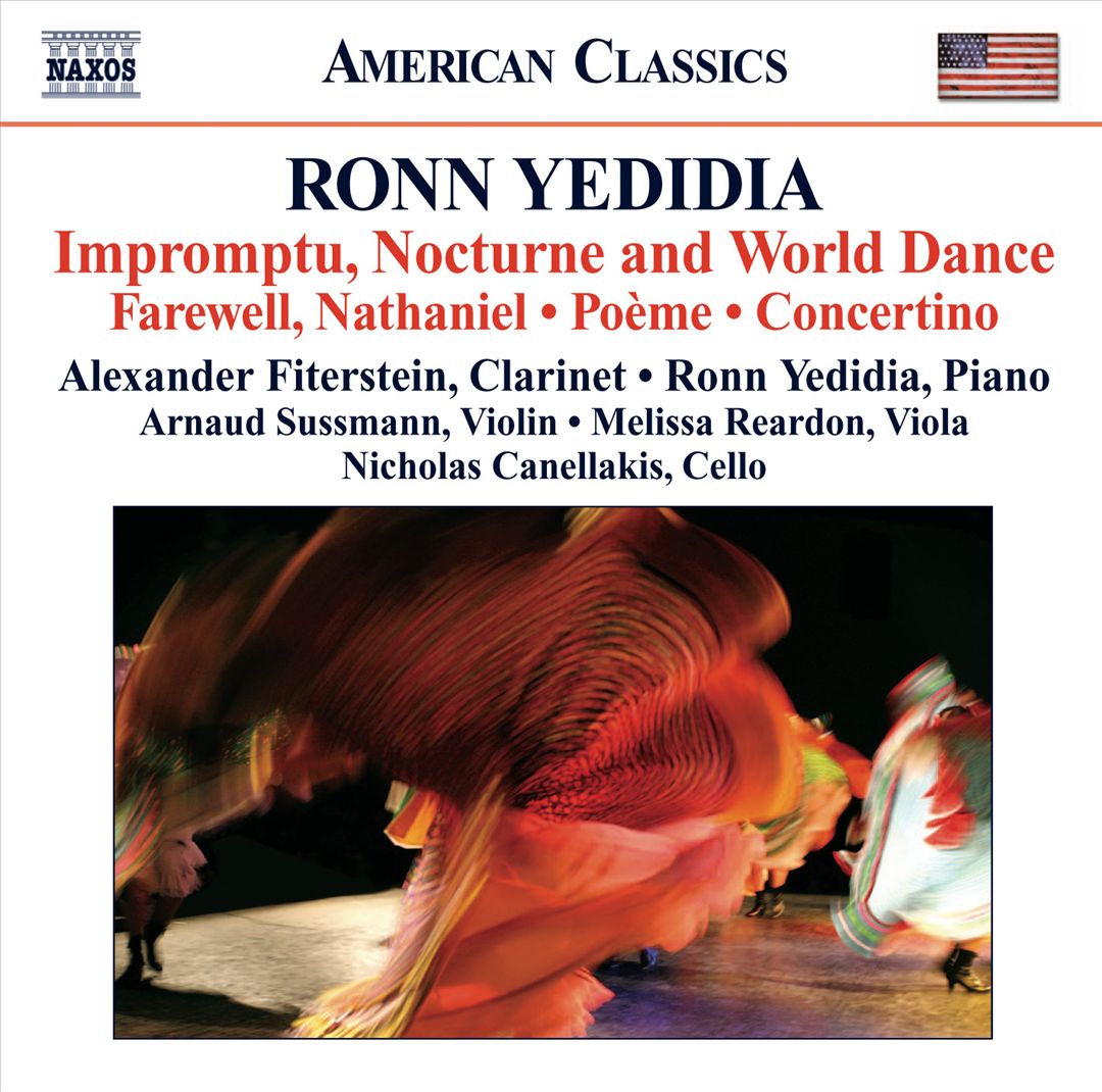 Ronn Yedidia: Impromptu, Nocturne and World Dance cover art