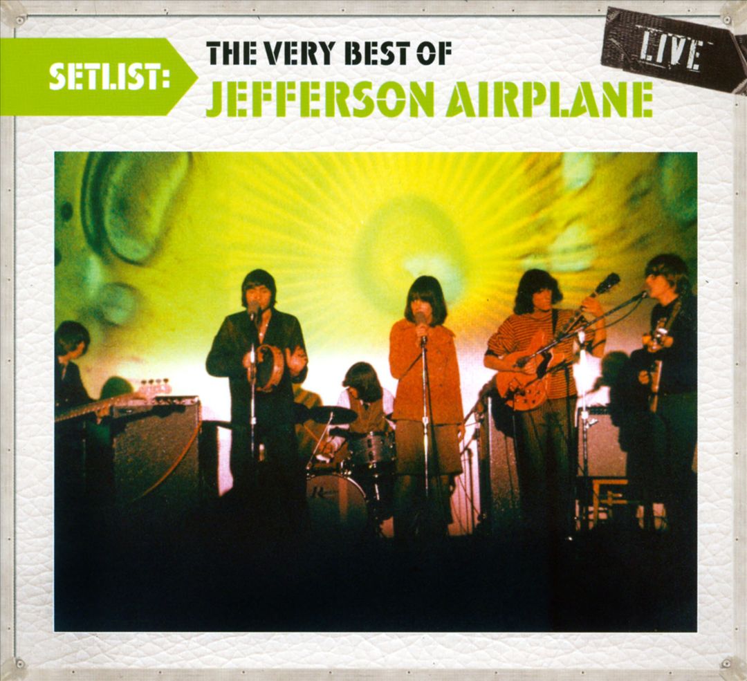 Setlist: The Very Best of Jefferson Airplane Live cover art