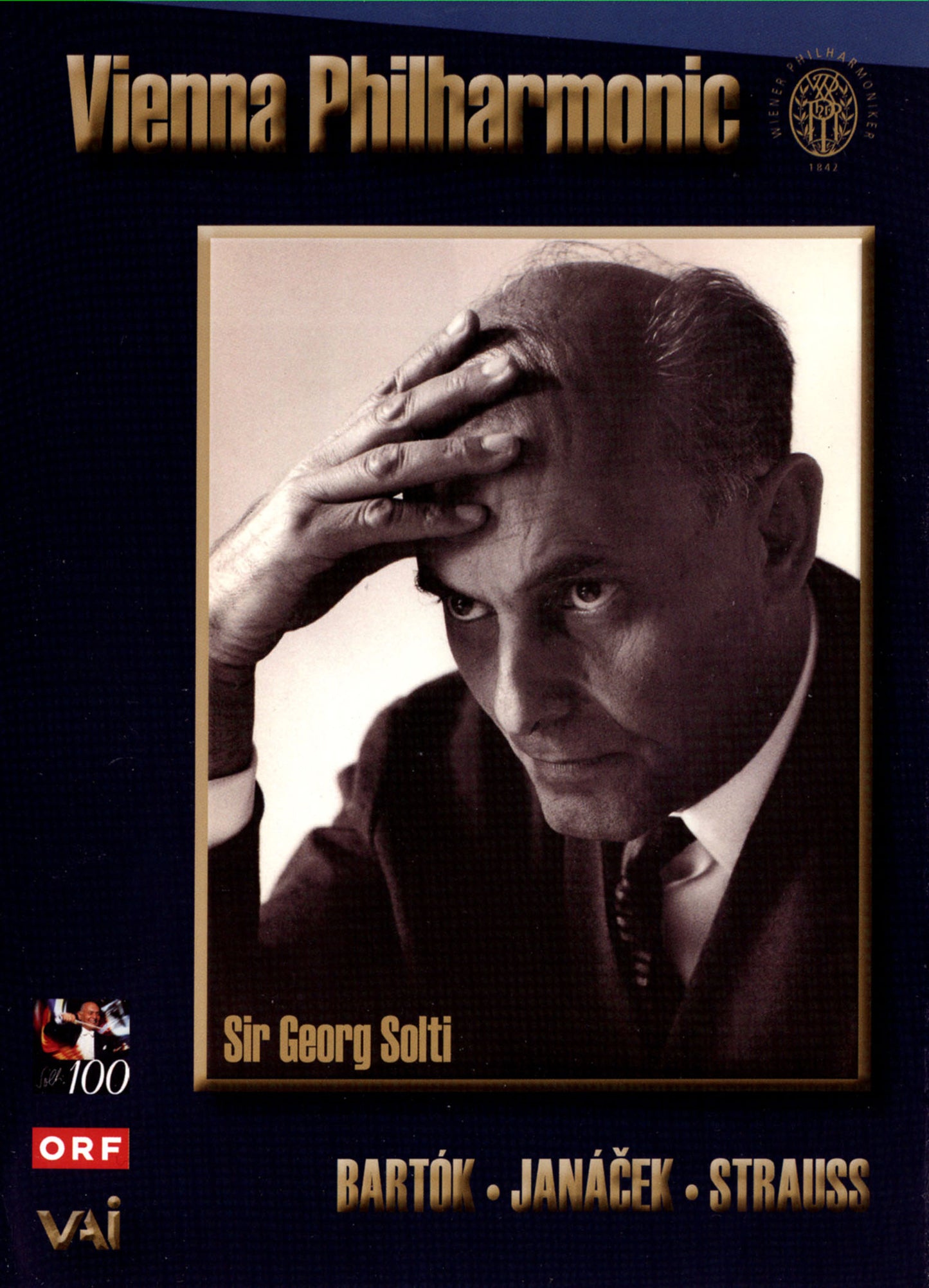 Strauss / Bartok - Vienna Philharmonic: Sir Georg Solti (1964) cover art