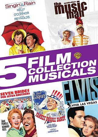 5 Film Collection: Musicals cover art