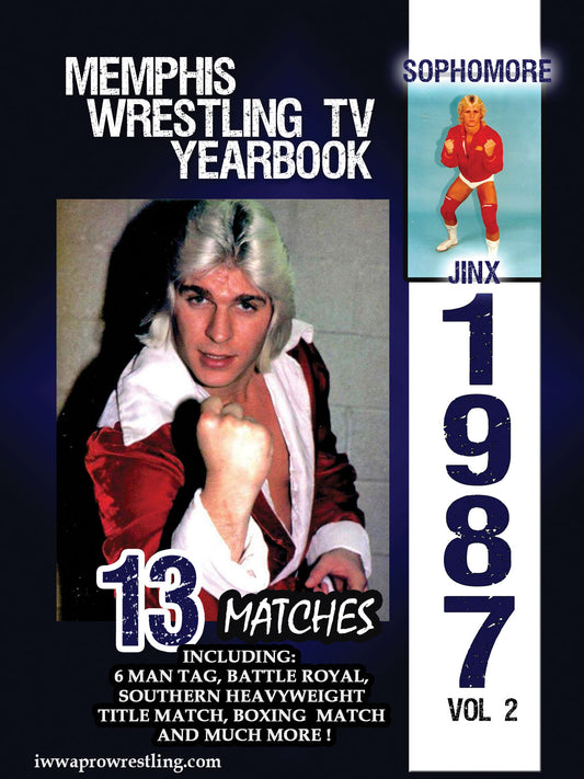 Memphis Wrestling TV Yearbook: 1987 - Vol. 2 cover art