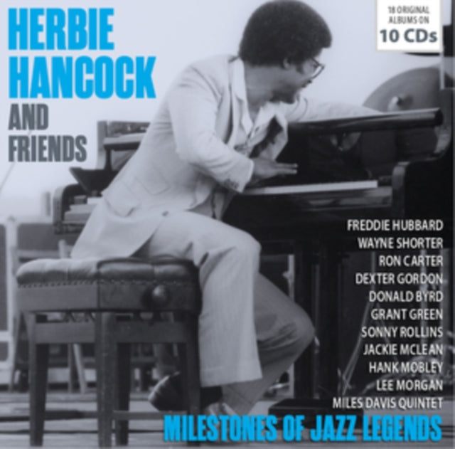 H.HANCOCK & FRIENDS - MILESTONES OF A LEGENDS - BOX 10CD cover art