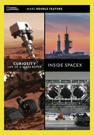 National Geographic: Curiosity - Life of a Mars Rover/Inside SpaceX cover art
