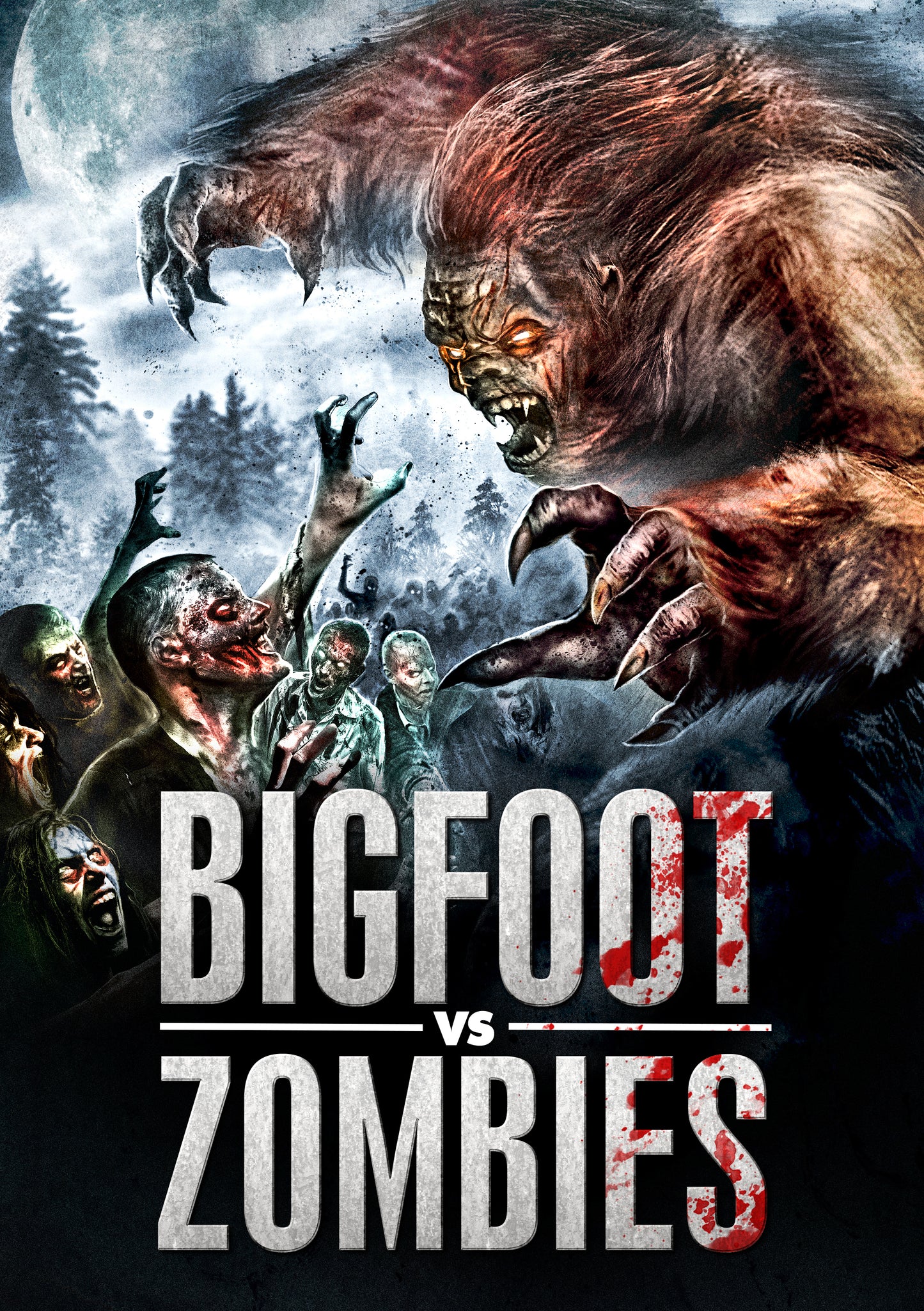 Bigfoot vs. Zombies cover art