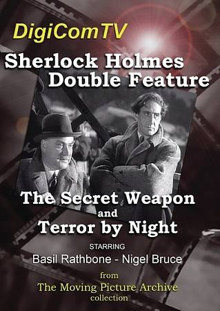 Basil Rathbone Double Feature - Terror By Night/The Secret Weapon cover art