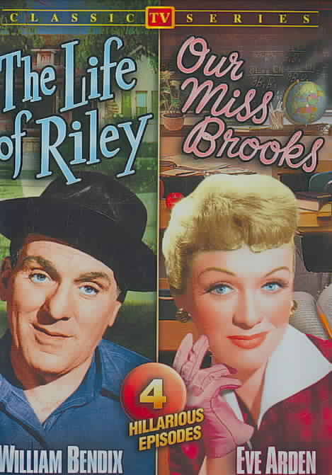 50's TV Comedy Double Feature: Life of Riley/Our Miss Brooks cover art