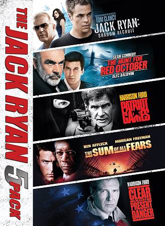 Jack Ryan Movie 5-Pack cover art