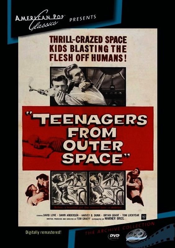 Teenagers From Outer Space cover art