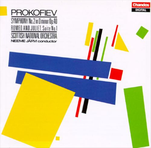 Sergey Prokofiev: Symphony No. 2 in D minor Op. 40; Romeo and Juliet Suite No. 1 cover art