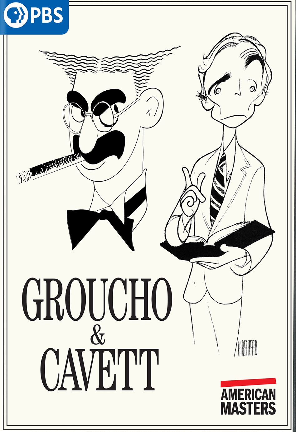 American Masters: Groucho and Cavett cover art