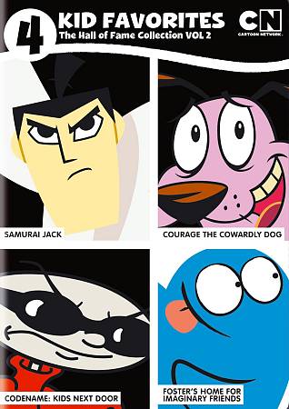 4 KID FAVORITES CARTOON NETWORK HALL OF FAME NUMBER 2 cover art