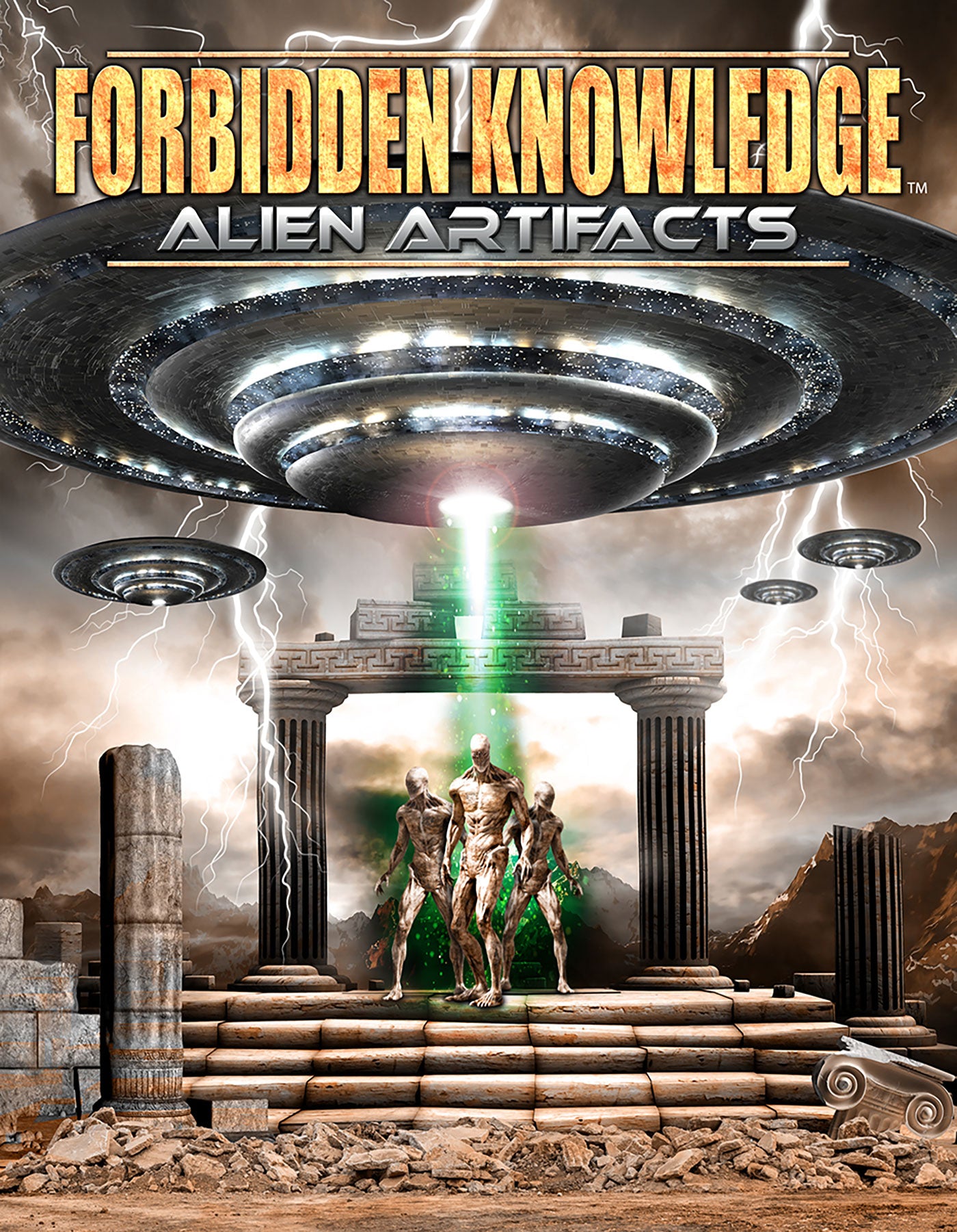 FORBIDDEN KNOWLEDGE: ALIEN ARTIFACTS cover art