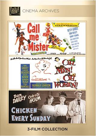 Dan Dailey: Cinema Archives - 3-Film Collection cover art