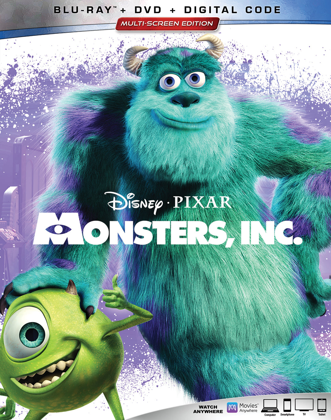 Monsters, Inc. [Includes Digital Copy] [Blu-ray/DVD] – MovieMars