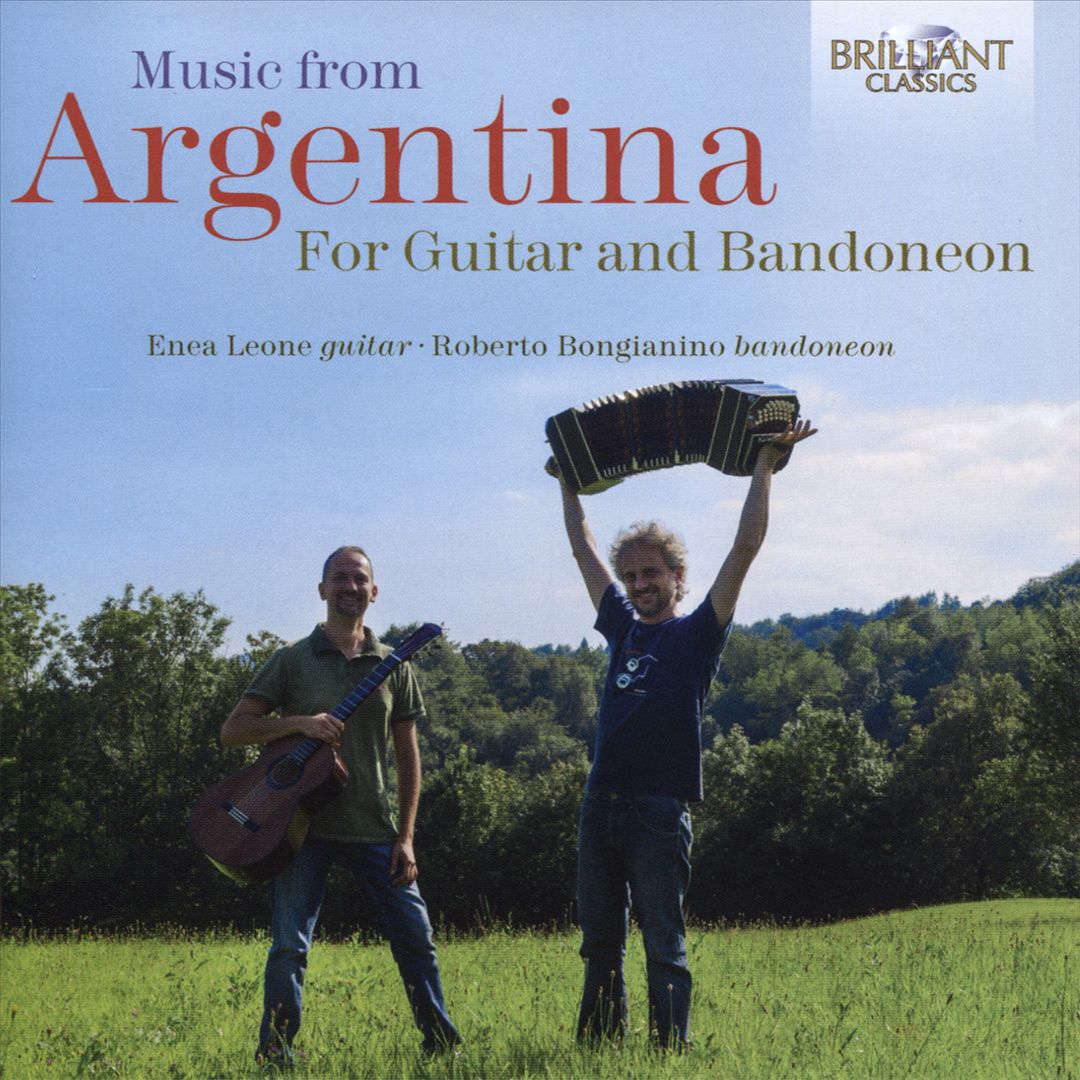 Music from Argentina for Guitar and Bandoneon cover art