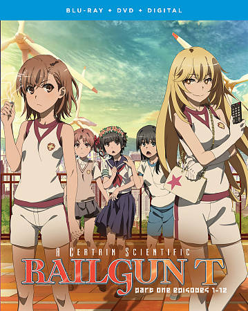 A CERTAIN SCIENTIFIC RAILGUN T (SEASON 3) PART 1 (EPS 1-12) (BLU-RAY) cover art