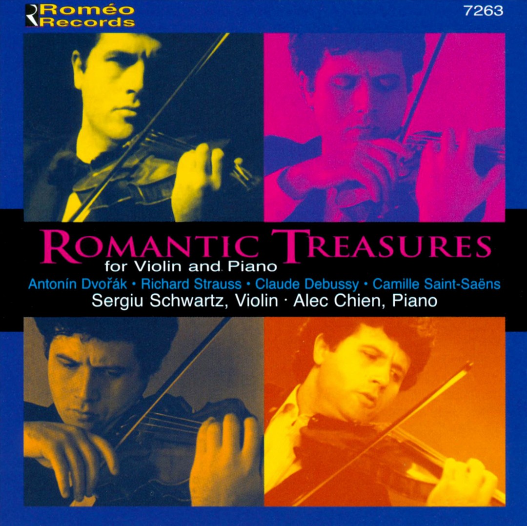 Romantic Treasures for Violin & Piano cover art