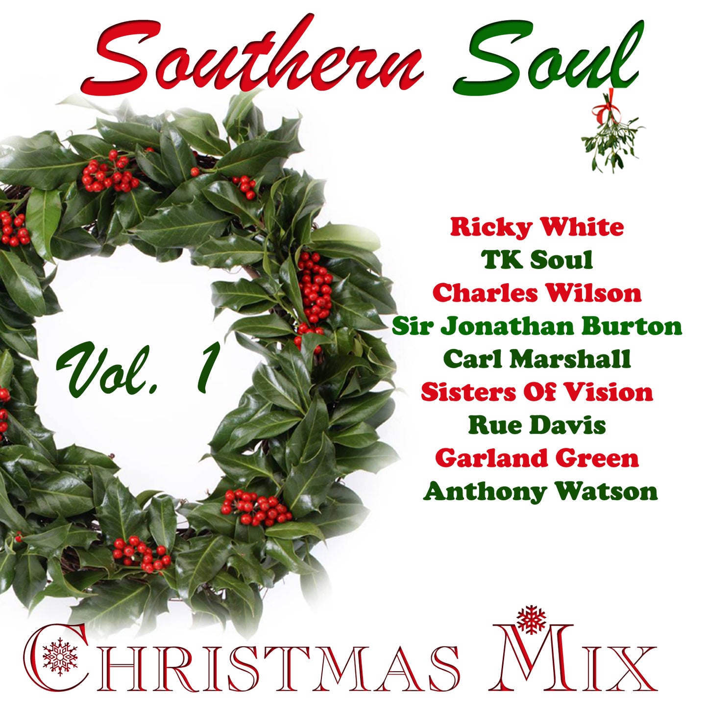 Southern Soul Christmas Mix, Vol. 1 cover art