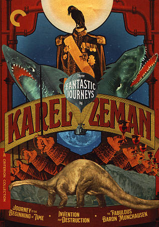 Three Fantastic Journeys by Karel Zeman cover art