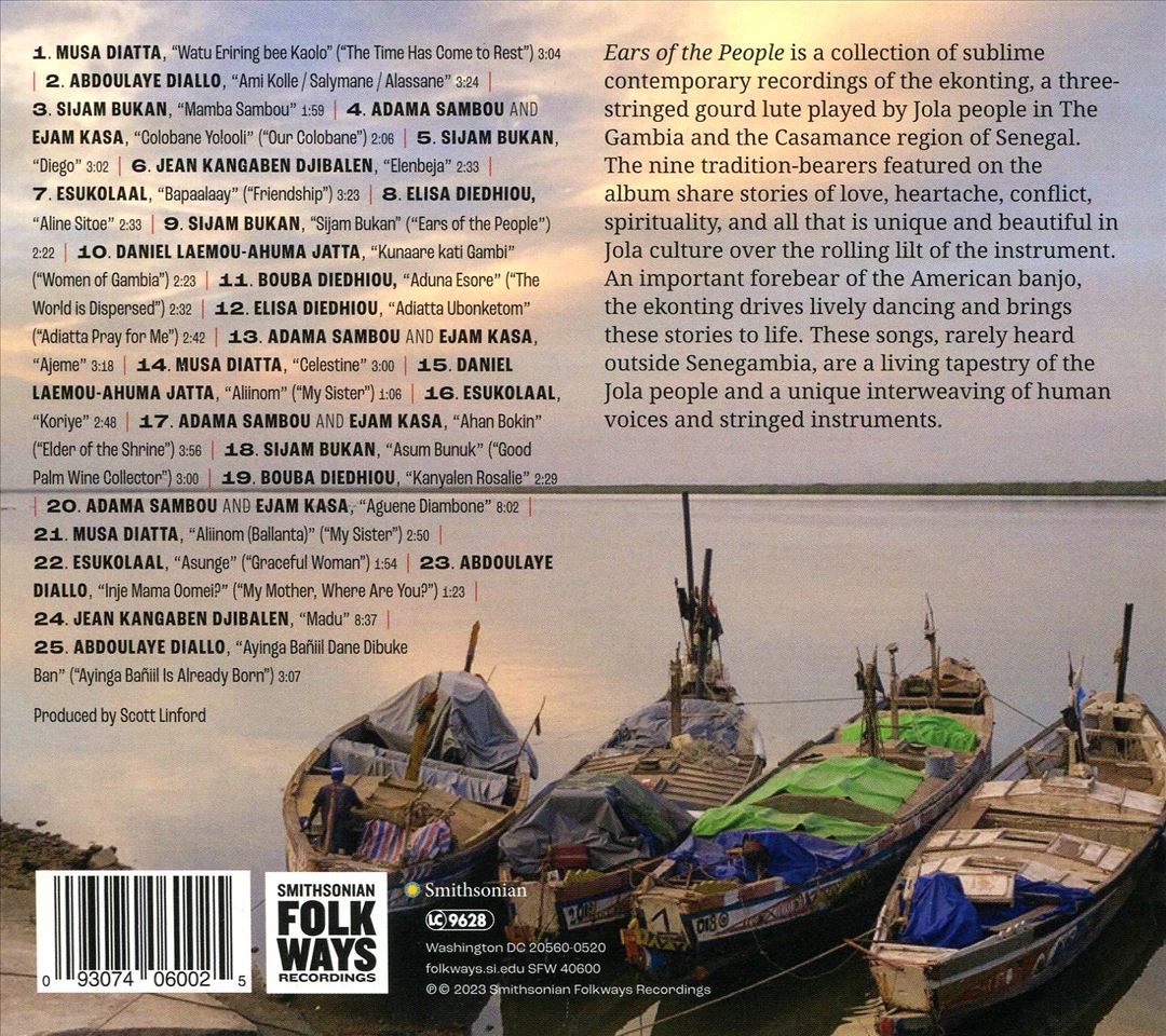 Ears of the People: Ekonting Songs from Senegal and The Gambia cover art